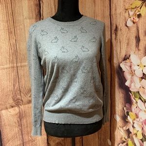 Women’s Bunny Print Sweater